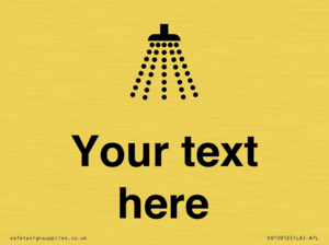 Custom information: Shower